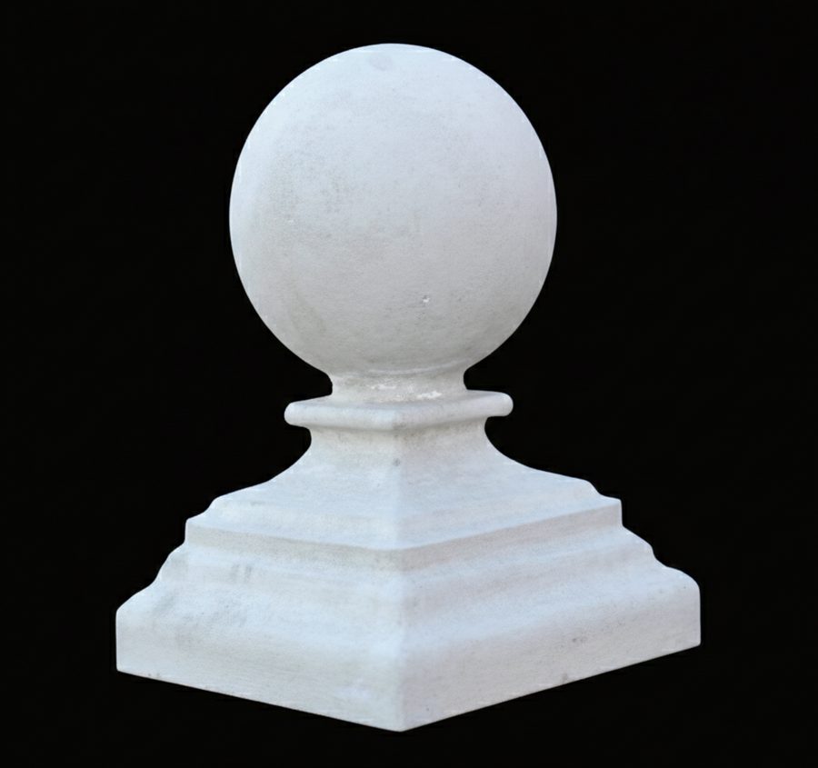 Ball Cap — precast concrete & cast stone, Mohan's Precast NYC