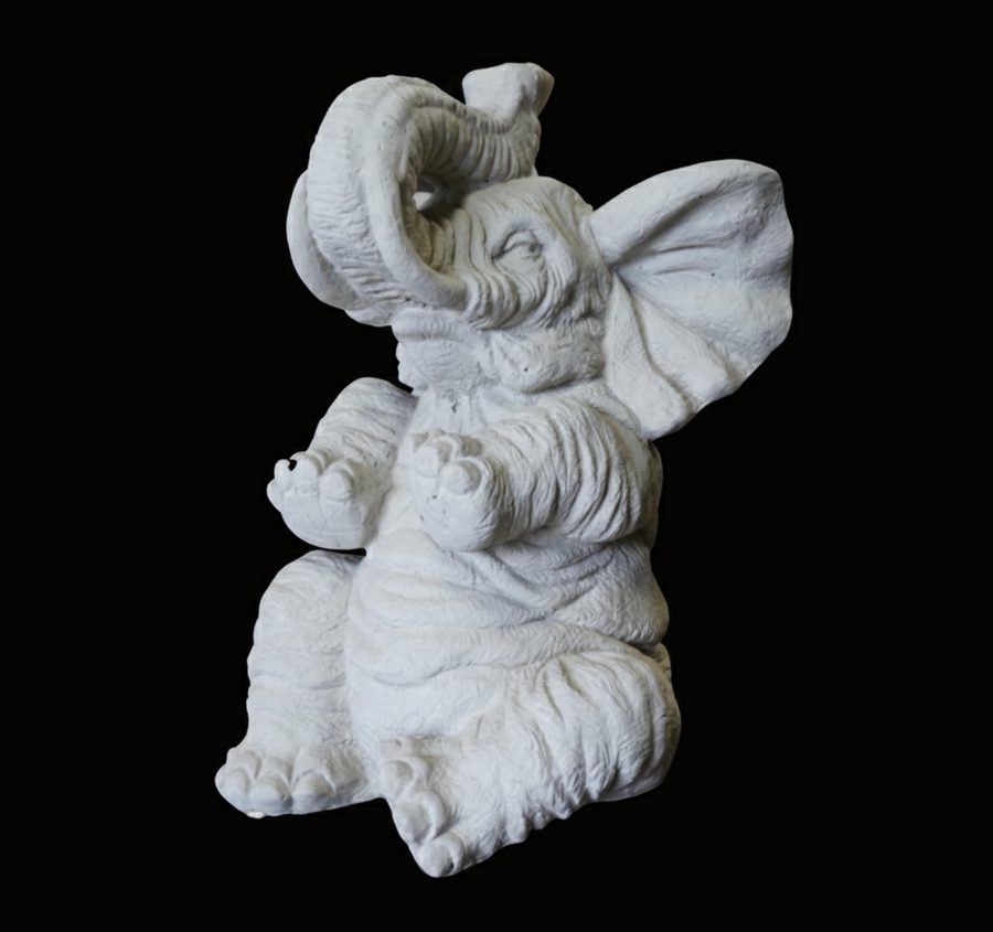 Elephant (Full) — precast concrete & cast stone, Mohan's Precast NYC